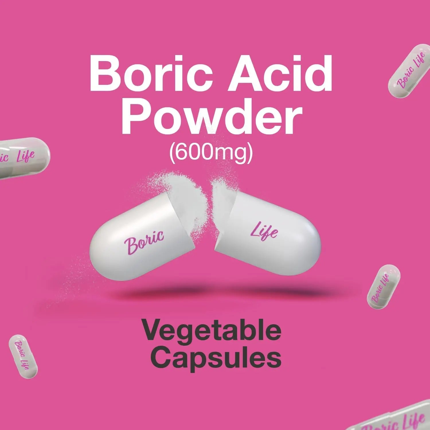 NutraBlast Boric Acid Suppositories - 100% Pure Made in USA - Boric Life Intimate Health Support (30 Count) NutraBlast Au supplements