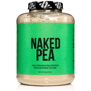 NAKED Pea - 5LB 100% Pea Protein Powder from North American Farms - Unflavored NAKED Au supplements