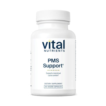 Vital Nutrients PMS Support - Vitex Berry & Passionflower Extract for Premenstrual Support & Hormone Balance* - Vitamin B6 PMS Supplements - Gluten, Dairy, Soy Free - Non-GMO - 60 Capsules Vital Nutrients Au supplements