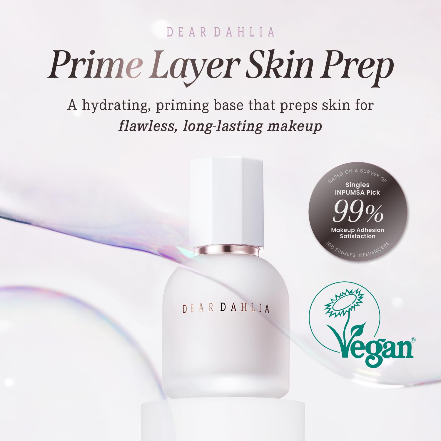 DEARDAHLIA Prime Layer Skin Prep - Vegan Makeup Primer, Lightweight & Hydrating for Long-Lasting Makeup, Smooth, Glowing Skin. Korean Base Prep. Artificial fragrance free. 1.35 oz DEARDAHLIA Au supplements