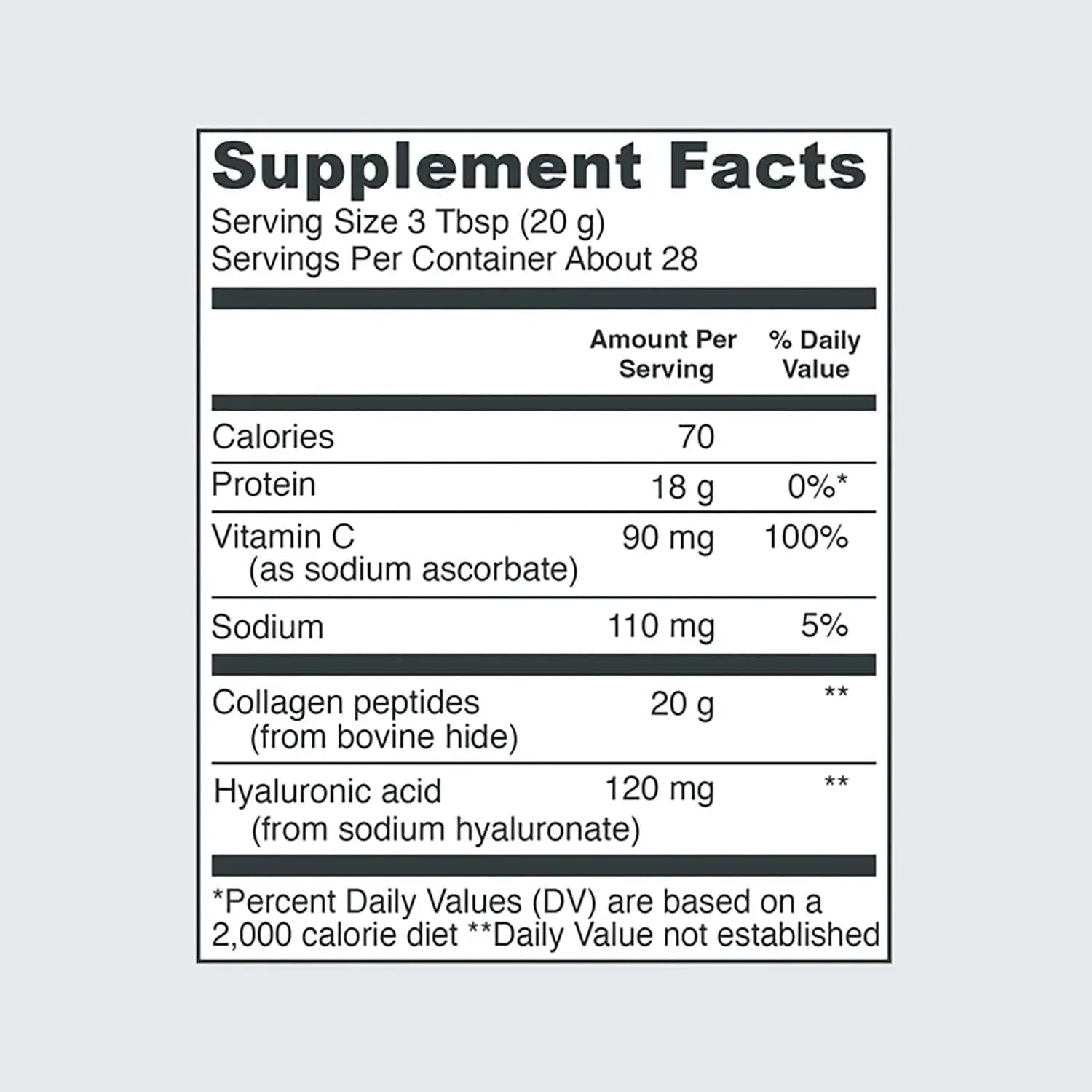 Vital Proteins Collagen Powder Supplement Hydrolyzed Peptides with Hyaluronic Acid Vital Proteins Au supplements