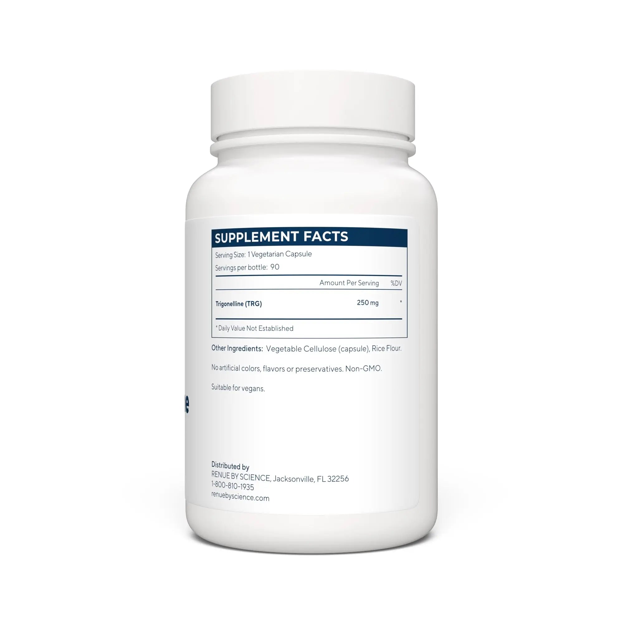 Renue By Science Trigonelline | High Strength Trigonelline TRG Methylated Niacin - 250mg Trigonilline Supplement Capsules | Non-GMO | Made in The USA & Third-Party Tested Renue By Science Au supplements