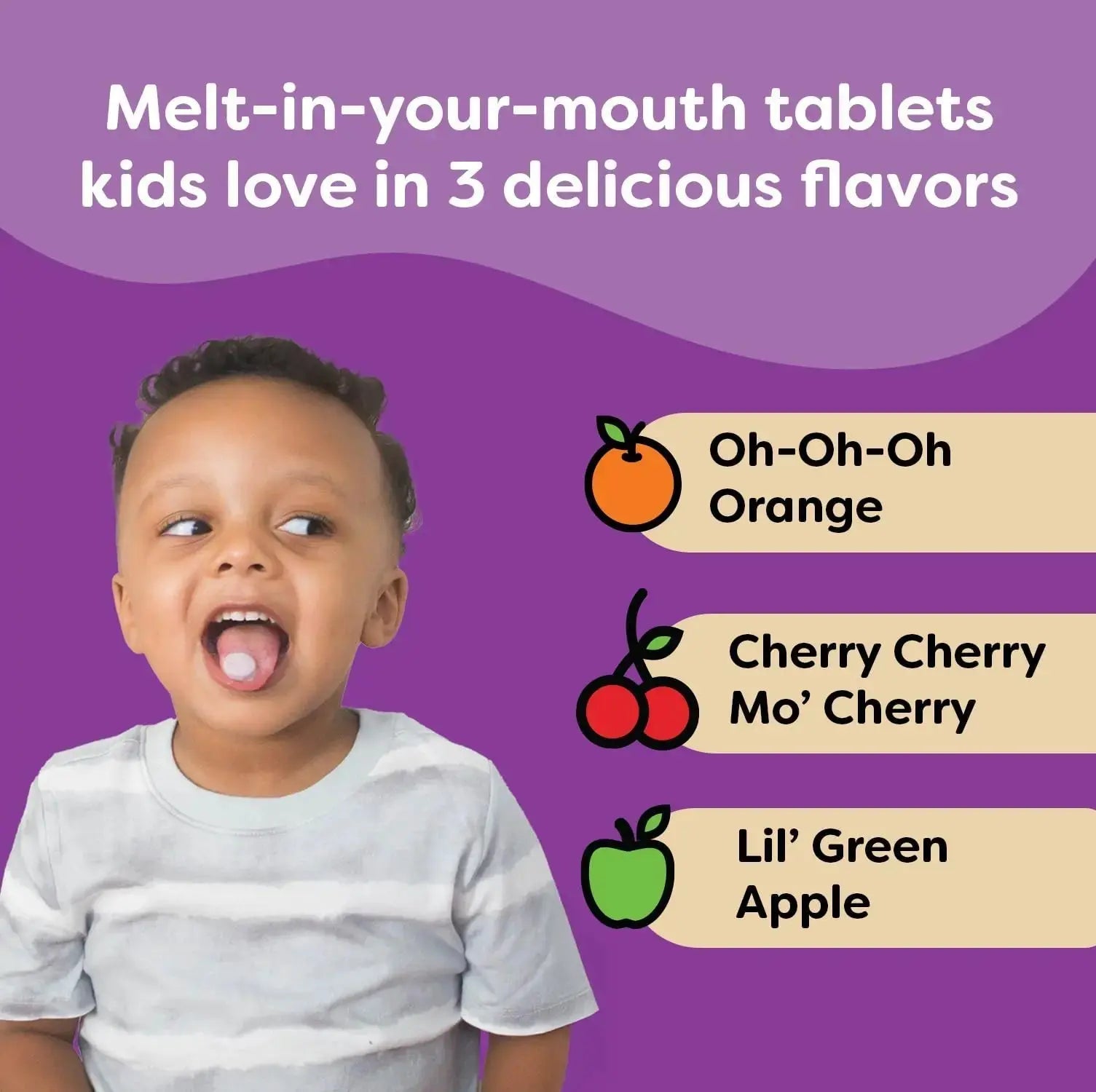 Renzo's Picky Eater Kids Multivitamin with Iron, Dissolving Kids Vitamins with Vitamin D3 and K2 and More, 60 Sugar-Free Melty Tabs Renzo's Au supplements