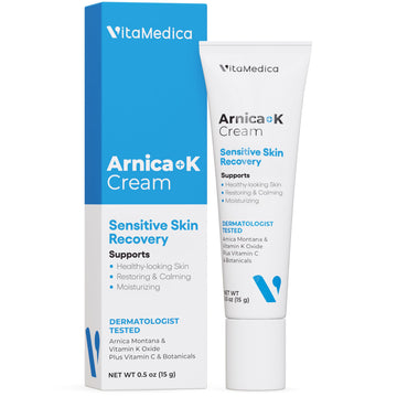 VitaMedica Arnica + Vitamin K Bruise Recovery Cream for Face & Under-Eye, Sensitive-Skin Formula, Post-Procedure Support, 0.5 oz VitaMedica Au supplements