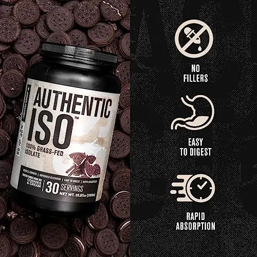 Jacked Factory Authentic ISO Grass Fed Whey Protein Isolate Powder - Low Carb Jacked Factory Au supplements