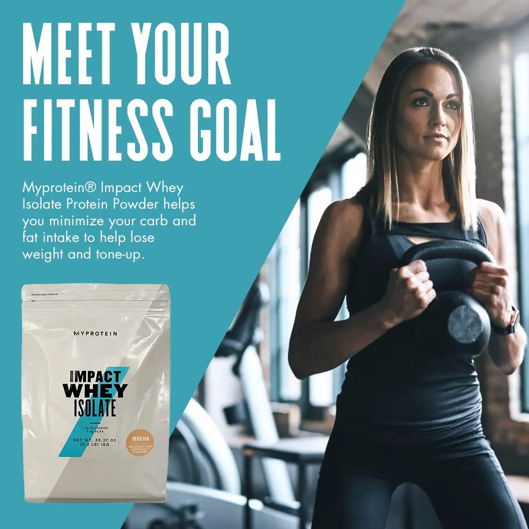 Myprotein Impact Whey Isolate - Mocha, 2.2 Lbs (40 Servings) Myprotein Au supplements