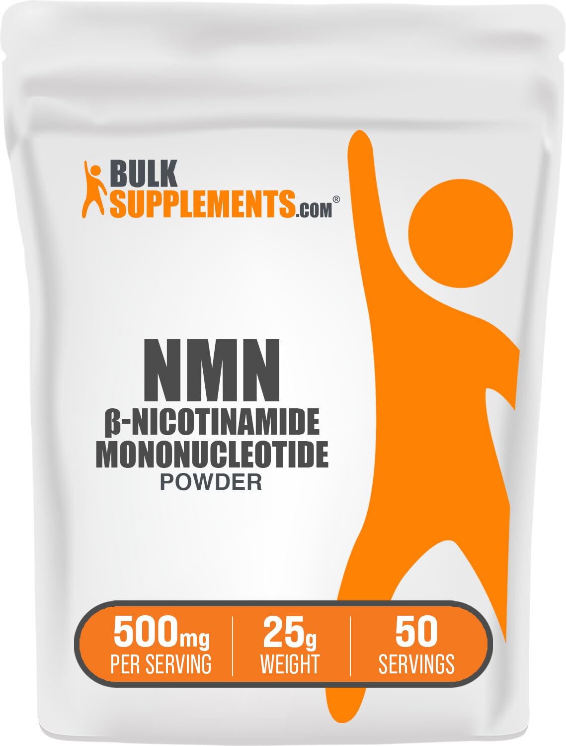 BulkSupplements.com Nicotinamide Mononucleotide (NMN) - NAD Supplement - NAD Booster - NMN Supplement - Liposomal NAD (25 Grams - 0.88 oz) BulkSupplements Au supplements