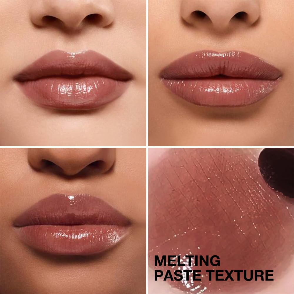 Honey Butter Lipstick Tinted Lip Balm, Shine Moisturizing Plumper Lipstick for Women, Natural Nourishing Hydrating Lip Gloss Stain for Dry Lips, Lightweight Lip Liner Care Makeup, Vegan - Black & Pink HHLTOH Au supplements