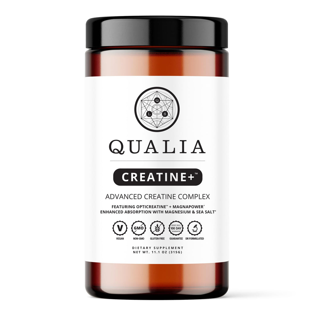 Qualia Creatine | Advanced Creatine Complex | 2 Sources + Magnesium | Optimized Absorption | Muscle Performance, Brain Function, & Healthy Aging QUALIA LIFE SCIENCES Au supplements
