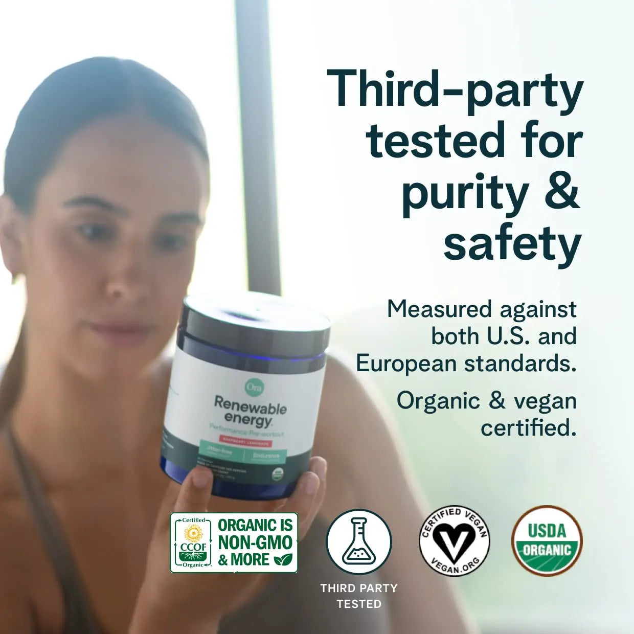 Ora Organic Natural Pre Workout Powder - Raspberry Lemonade Flavor- Provides Jitter Free Energy, Focus, Hydration, & Endurance - Vegan, Certified Organic, Soy, Dairy, & Gluten Free, 20 Servings Ora Organic Au supplements
