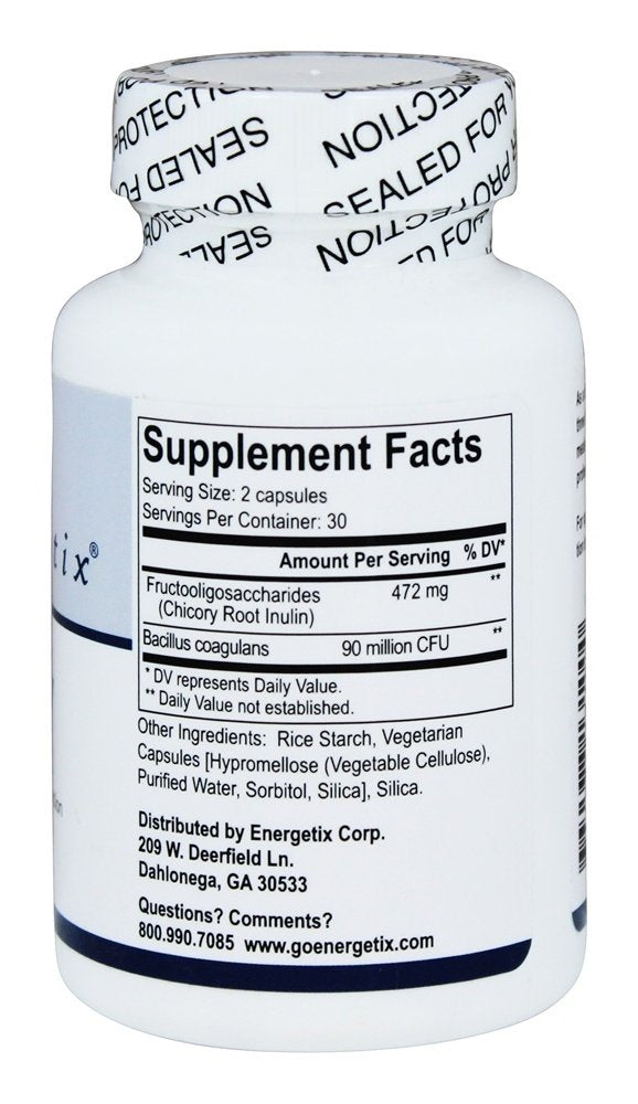 Flora Synergy 60 Capsules Energetix Au supplements
