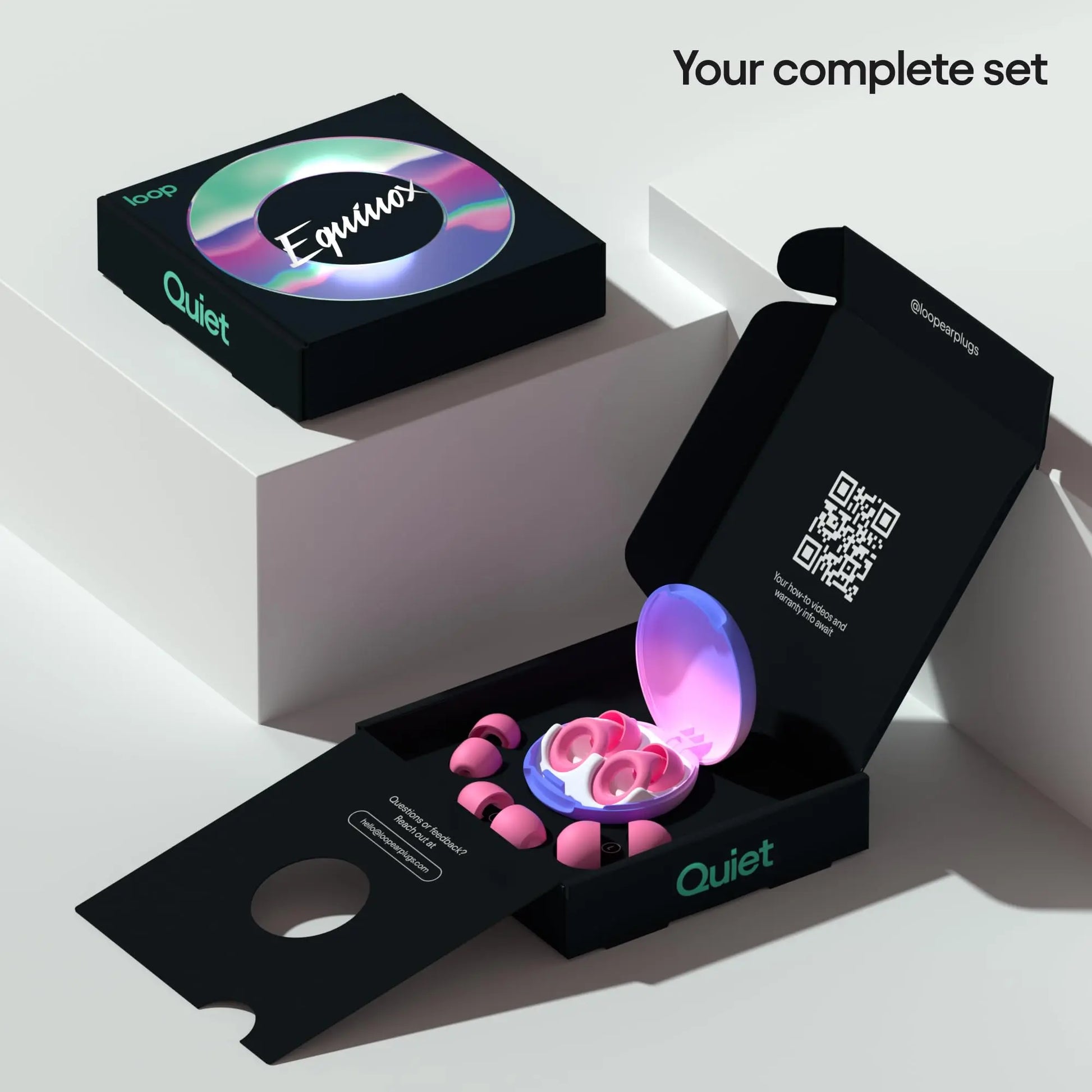 Loop Quiet Equinox Earplugs – Reusable Noise-Reducing Earplugs | Colourful Hearing Loop Au supplements