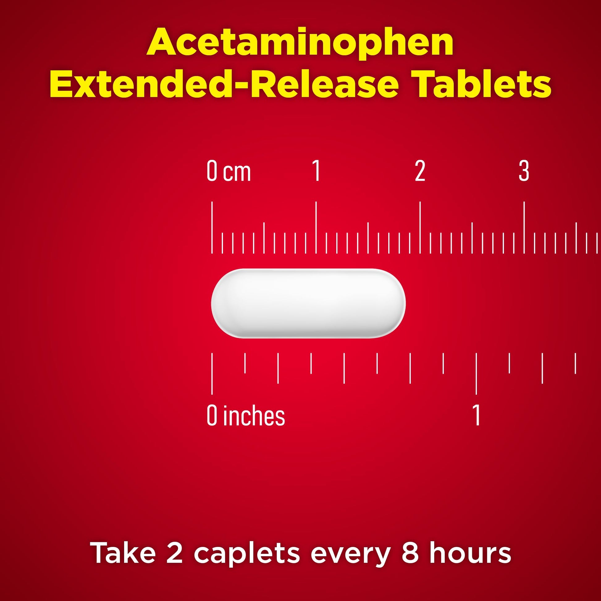 Amazon Basic Care Acetaminophen Extended-Release Tablets, 650 mg, Pain Reliever, Fever Reducer, Arthritis Pain, Headache, Backache, Menstrual Pain, 400 Count Amazon Basic Care Au supplements