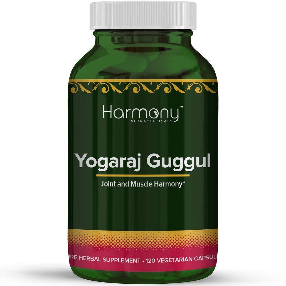 Harmony Nutraceuticals Yogaraj Guggulu - Organic - 120 Capsules - Ayurvedic Herbs for Pain in The Muscles, Nerves & Joints Harmony Nutraceuticals Au supplements