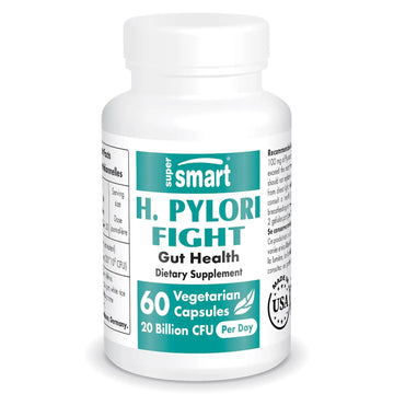 Supersmart - H. Pylori Fight Natural Treatment 20 Billion CFU per Day (Probiotic Lactobac Supersmart Au supplements