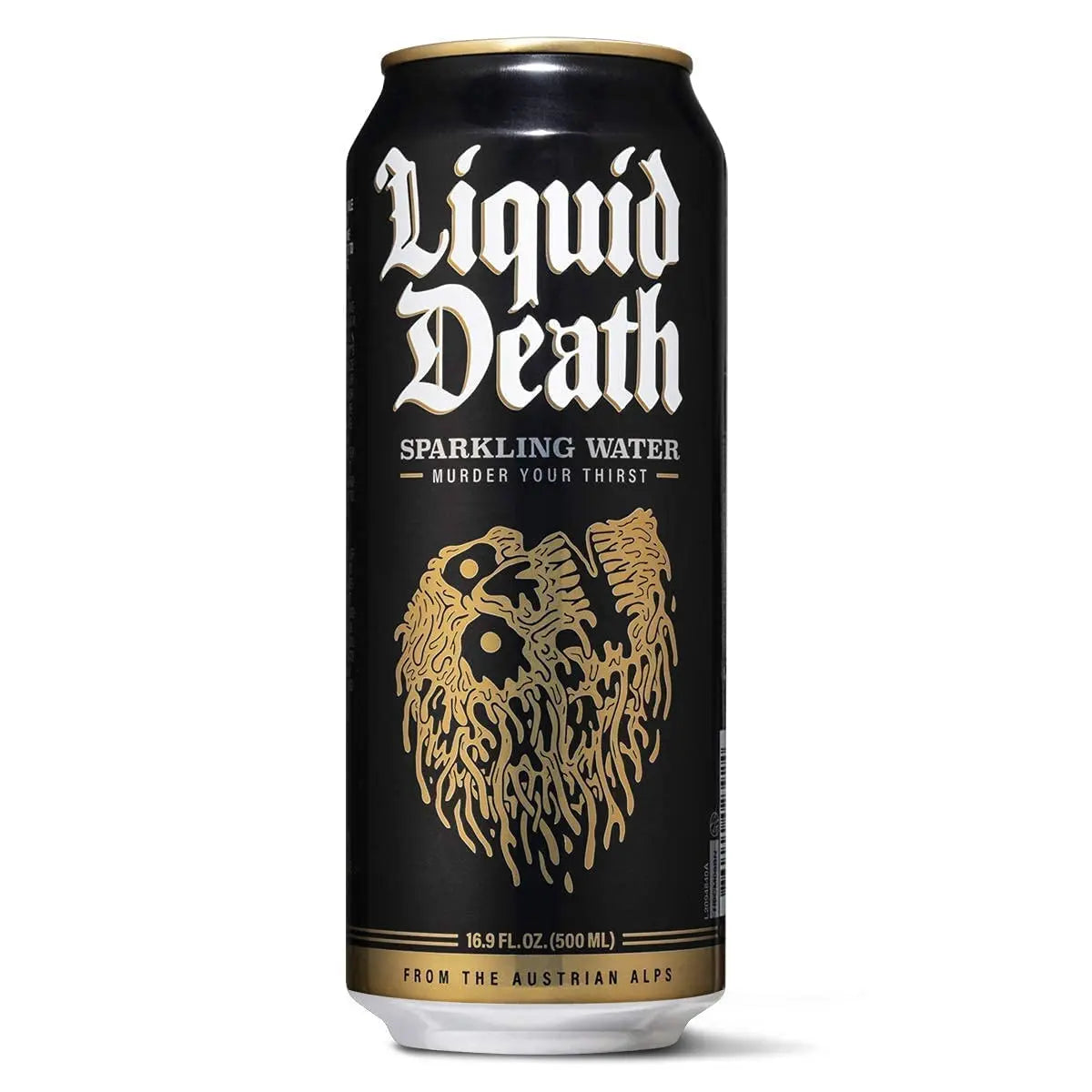 Liquid Death Sparkling Mountain Water, 16.9 oz Tallboys (12-Pack) Liquid Death Au supplements