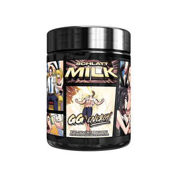 Gamer Supps GG Energy - Schlatt Milk by jschlatt (100 Servings) - Keto Friendly Gaming Energy and Nootropic Blend, Sugar Free + Organic Caffeine + Vitamins + Immune Support, Powder Drink Gamer Supps Au supplements