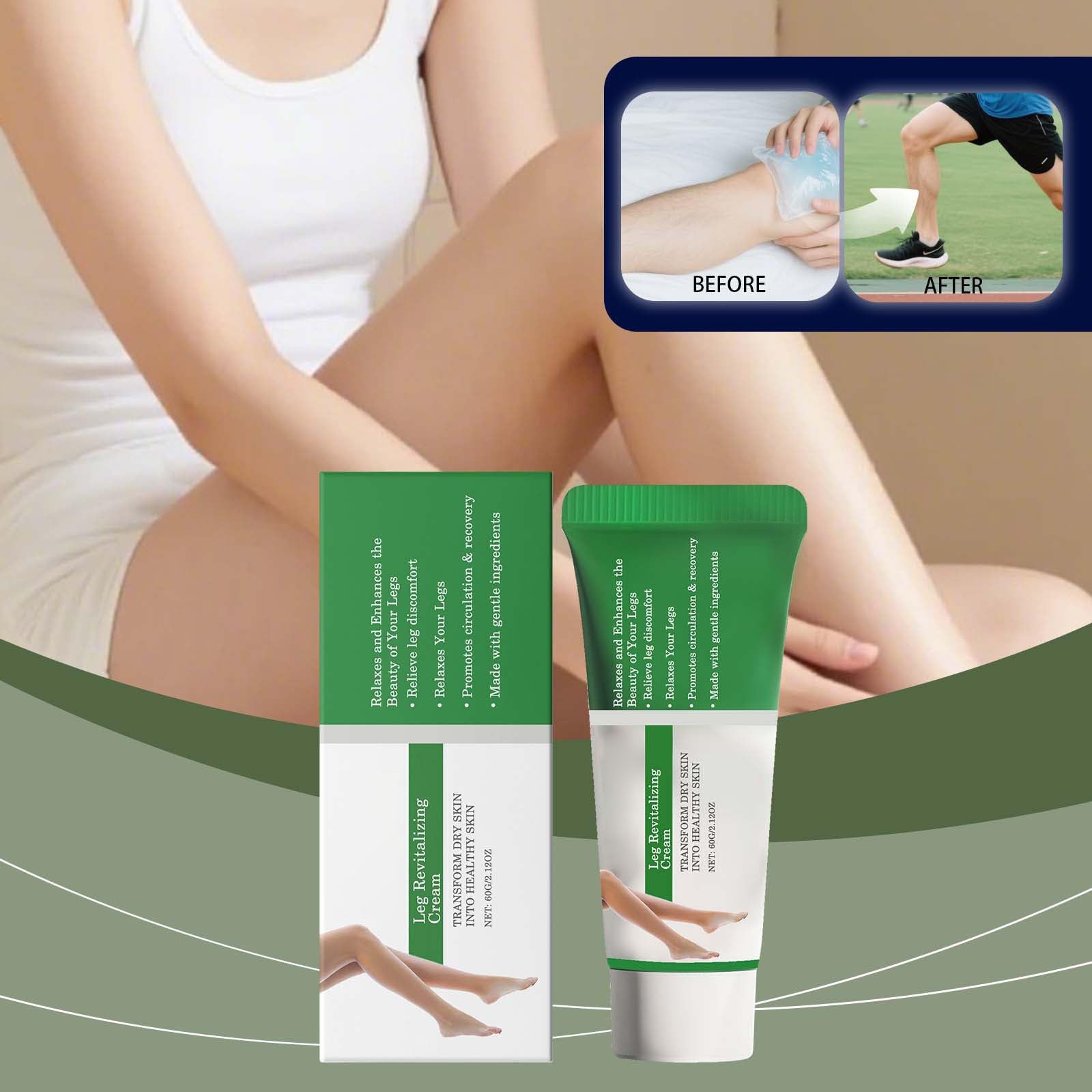 Leg Relief Cream Improves The Feeling Of Soreness And Swelling. Daily Muscle And Joint Care Massage Cream Is Suitable For Sedentary People In The Office To Reli Generic Au supplements