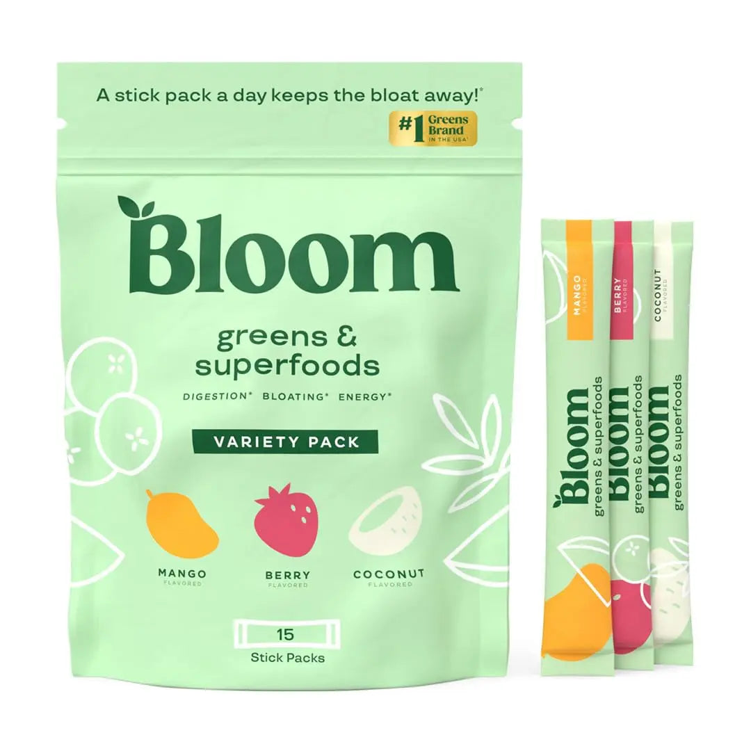 Bloom Nutrition Super Greens Powder Stocking Stuffer Smoothie Mix Bloom Nutrition Au supplements