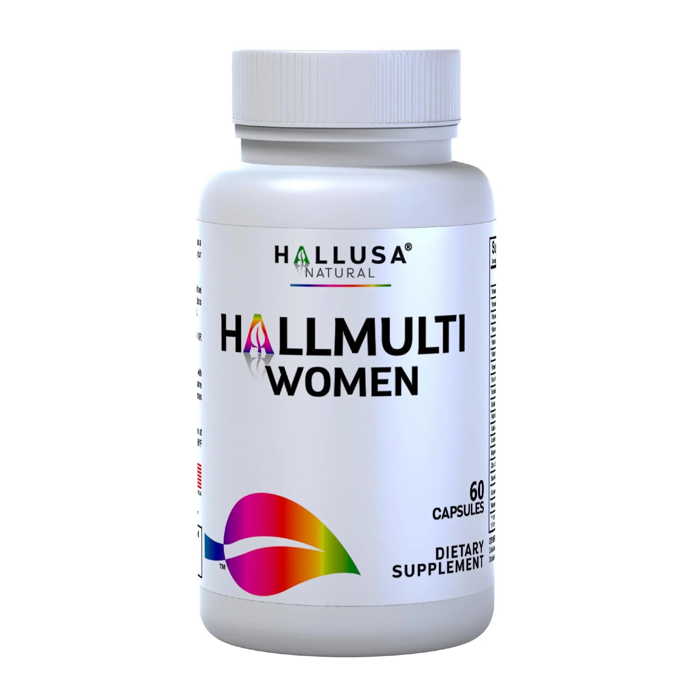 Women’s Multivitamin 18+ Vitamins & Minerals | Biotin, Folic Acid, Zinc, Calcium, Magnesium & Vitamin D | Hair, Skin & Nails Support, Energy Hallusa Natural Au supplements