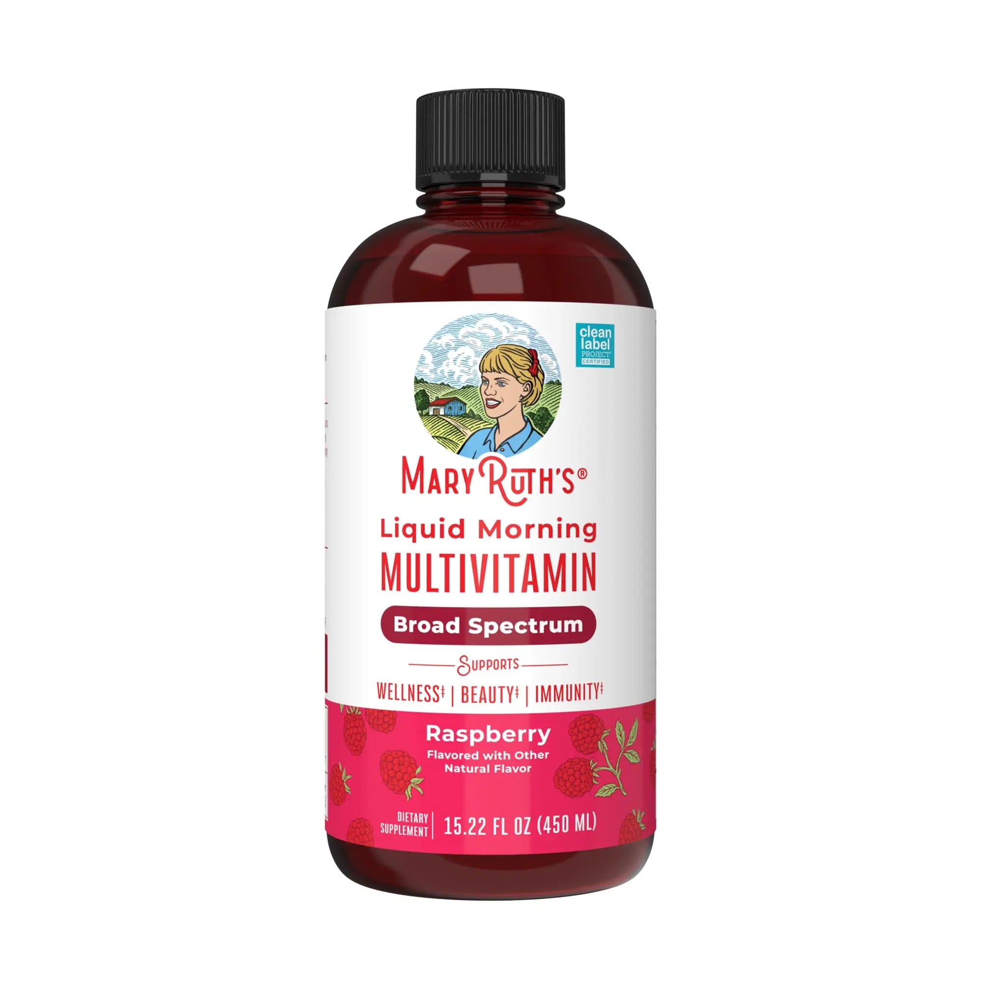 MARYRUTH'S Multivitamin for Women, Men & Kids | Liquid Morning Multivitamin | Vitamin A C D E B6 B12 Biotin Zinc MARYRUTH'S Au supplements