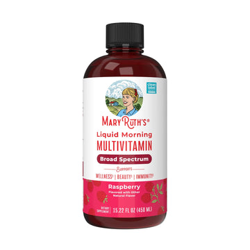 MARYRUTH'S Multivitamin for Women, Men & Kids | Liquid Morning Multivitamin | Vitamin A C D E B6 B12 Biotin Zinc MARYRUTH'S Au supplements