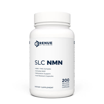 Renue By Science NMN Supplement | 200 SLC Enteric Capsules - 250mg Nicotinamide Mononucleotide per Serving | Delayed Release for Increased Absorption | Manufactured in The USA Renue By Science Au supplements