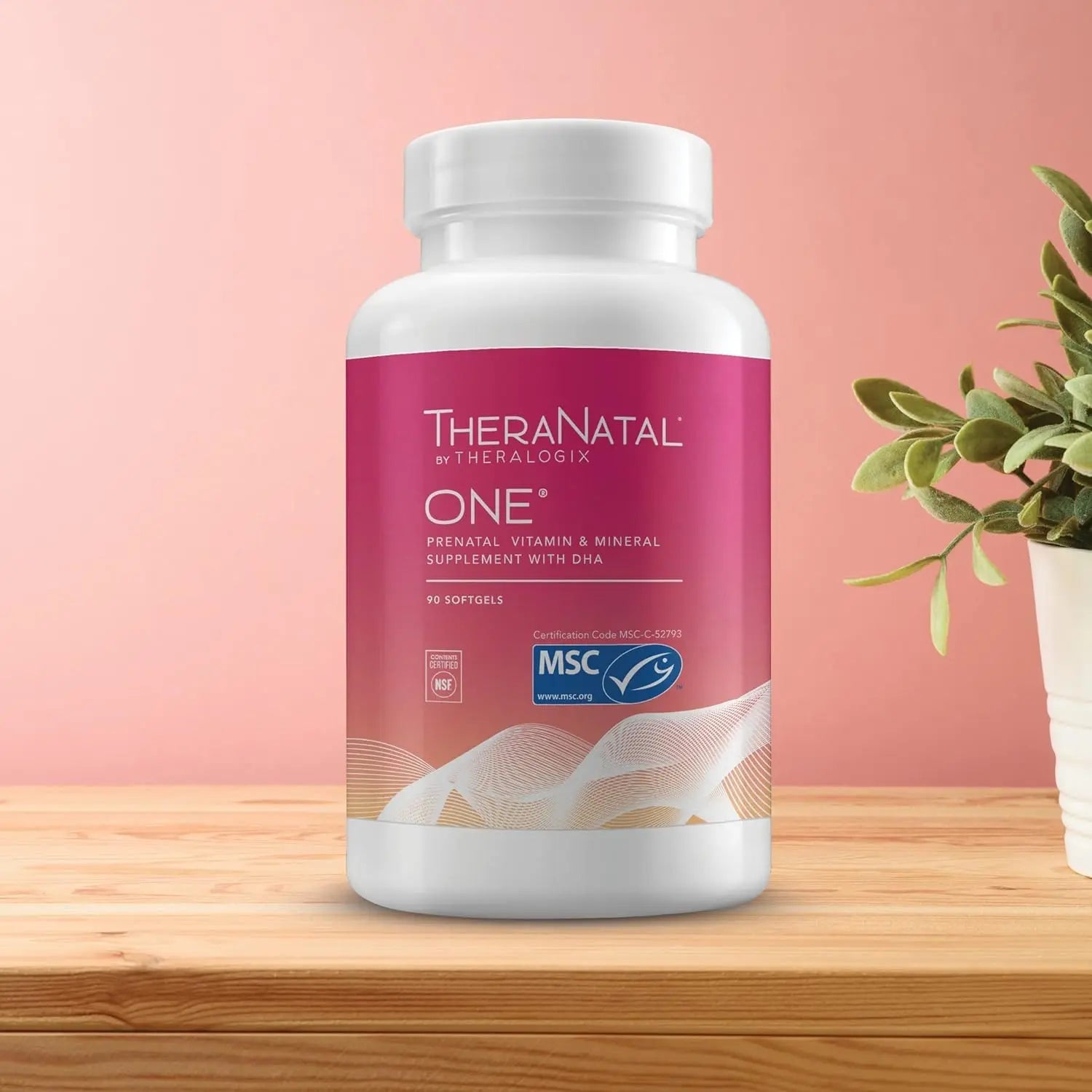 Theralogix TheraNatal One Prenatal Vitamin - 90-Day Supply - Prenatal Multivitamin Theralogix Au supplements