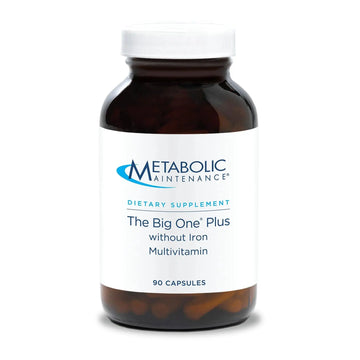 Metabolic Maintenance The Big One Plus Multivitamin without Iron - Iron Free Multivitamin for Women & Men with Vitamin A, C, Minerals Metabolic Maintenance Au supplements