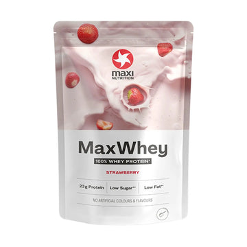 MaxiNutrition - MaxWhey - Whey Protein Powder Strawberry - Low-Fat - Low Sugar MaxiNutrition Au supplements