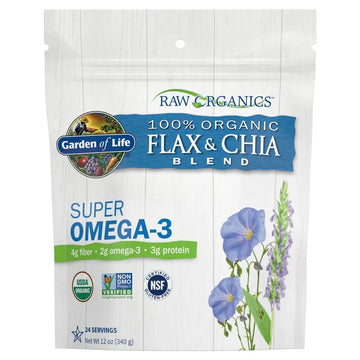 Garden Of Life Raw Organics Organic Flax Meal Plus Chia Seeds, 12 Ounce Garden of Life Au supplements