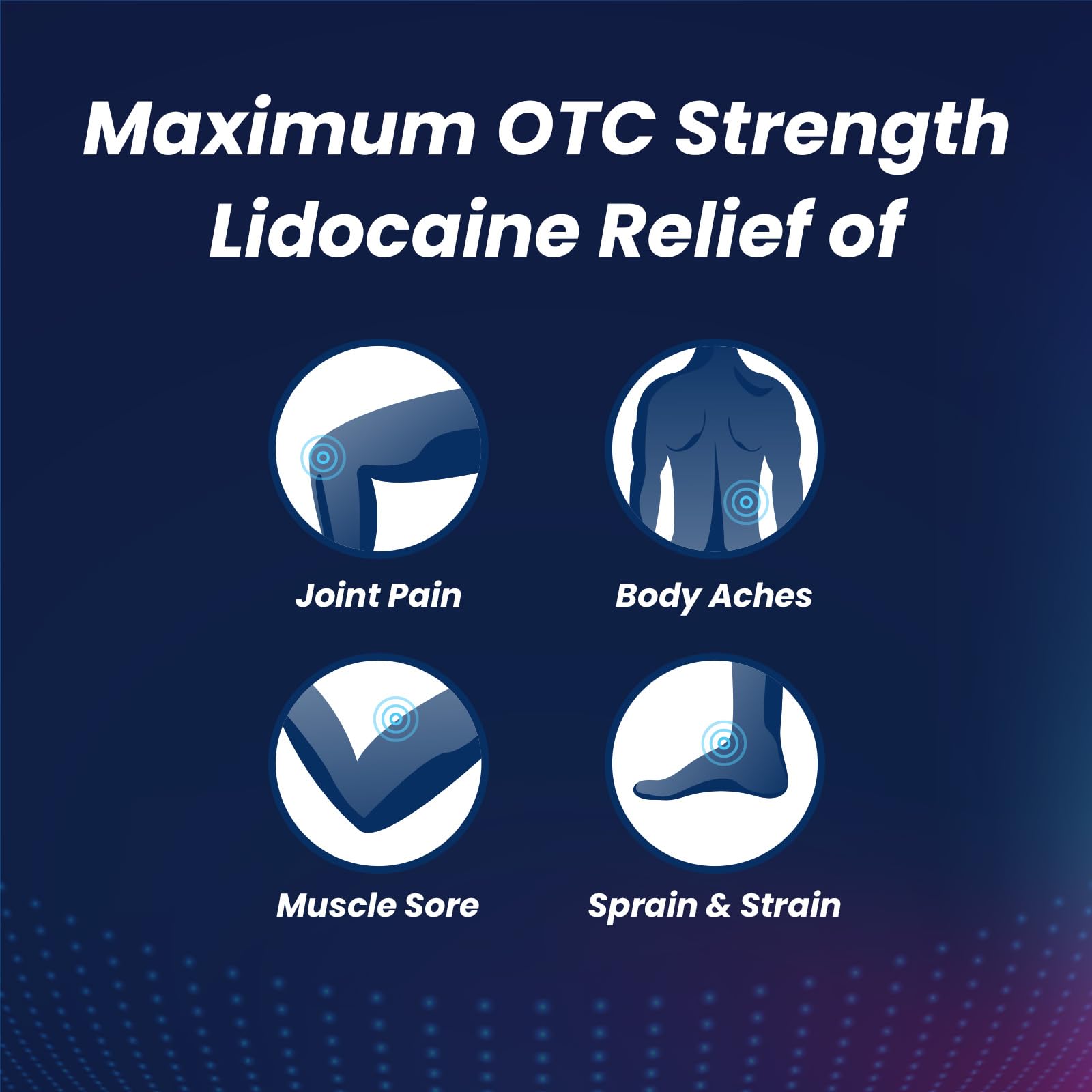 Sumifun 4% Lidocaine Patches Maximum Strength - Pain Relieving Gel Patch for Muscle Soreness, Back Ache, Knee, Neck & Joint Pains - Topical Analgesic (Large, Count, 17) Sumifun Au supplements