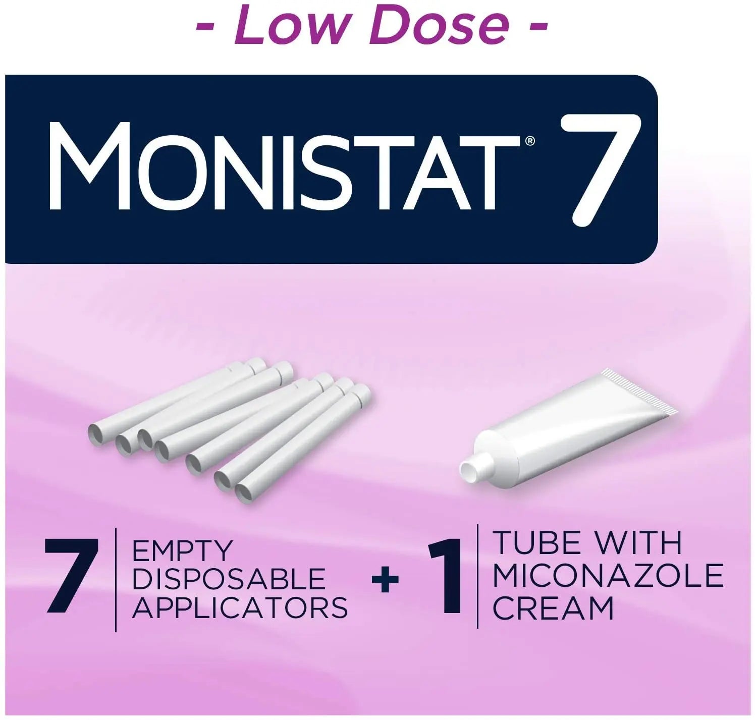 MONISTAT 7-Dose Infection Treatment, 7 Disposable Applicators & 1 Cream Tube (Pack of 1) Monistat Au supplements