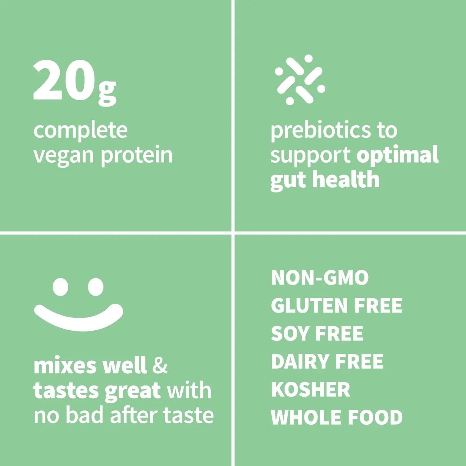 Sprout Living Epic Protein, Plant Based Protein & Superfoods Powder, Vanilla Lucuma Powder | 20 Grams Organic Protein Powder, Vegan, Non Dairy, Non-GMO, Gluten Free, Low Sugar (1 Pound, 12 Servings) Sprout Living Au supplements