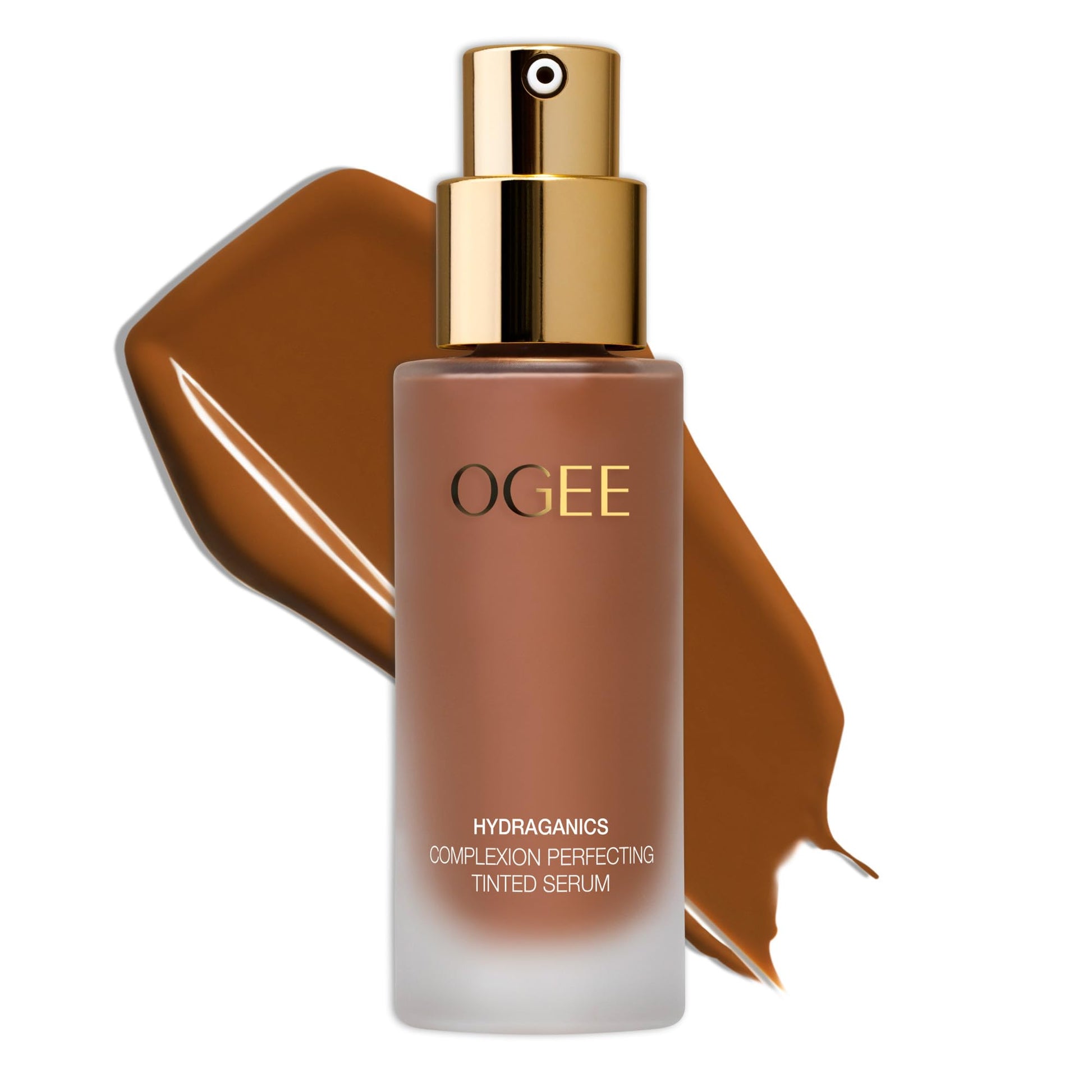 Ogee Complexion Perfecting Liquid Foundation - Lightweight Tinted Moisturizer For Face (Spruce 12.75N - Deep, Bronze Undertones) - with Vitamin C & Jojoba Oil - Certified Organic & Made in USA Ogee Au supplements