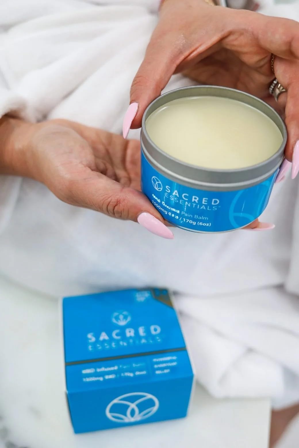Sacred Essentials™ Extra Strength Hemp Cream, 6 oz, 1500 mg - Ideal for Muscles, HIPS, Joints, Neck, Back, Elbows, Fingers, Hands, and Knees. Made in USA Sacred Essentials Au supplements