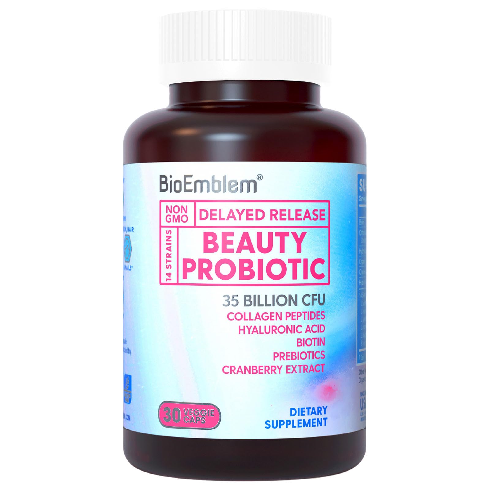 BioEmblem Beauty Probiotics for Women and Joint Support BioEmblem Au supplements
