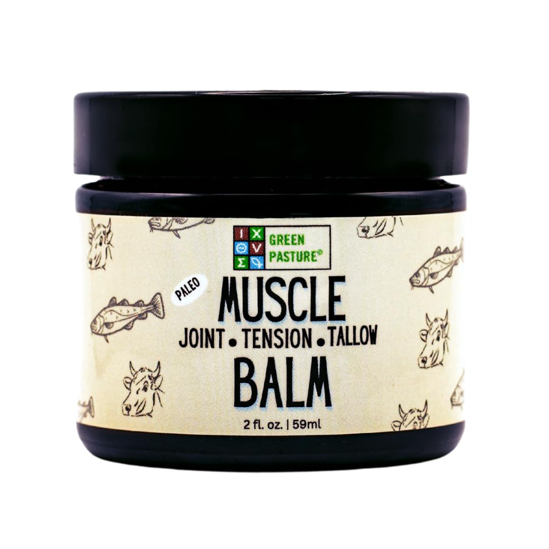 Green Pasture Muscle Balm (Muscle Balm, 2, Fl Oz), Cream Green Pasture Au supplements