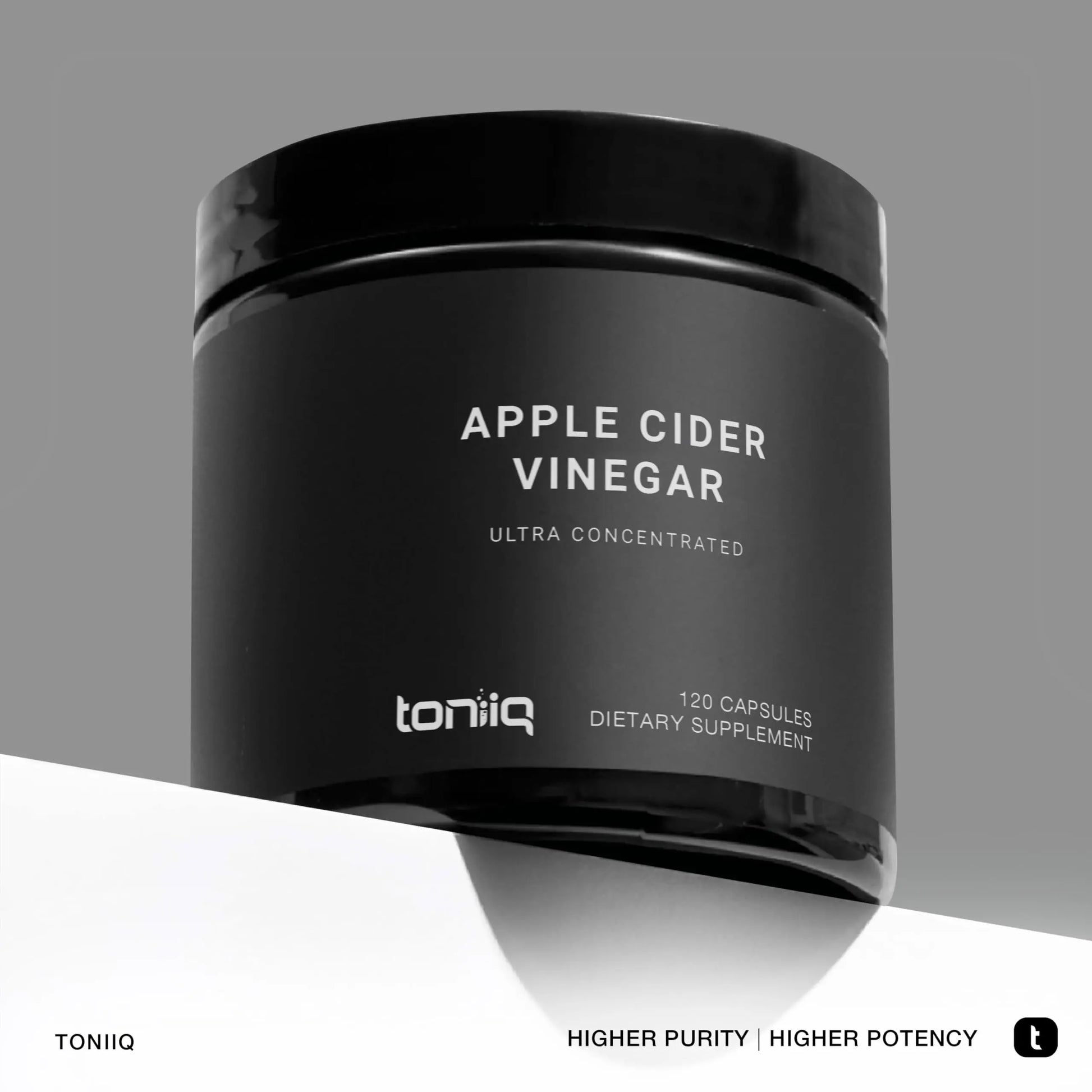 Toniiq 20% Acetic Acid Ultra High Strength Non-GMO Apple Cider Vinegar Capsules Toniiq Au supplements