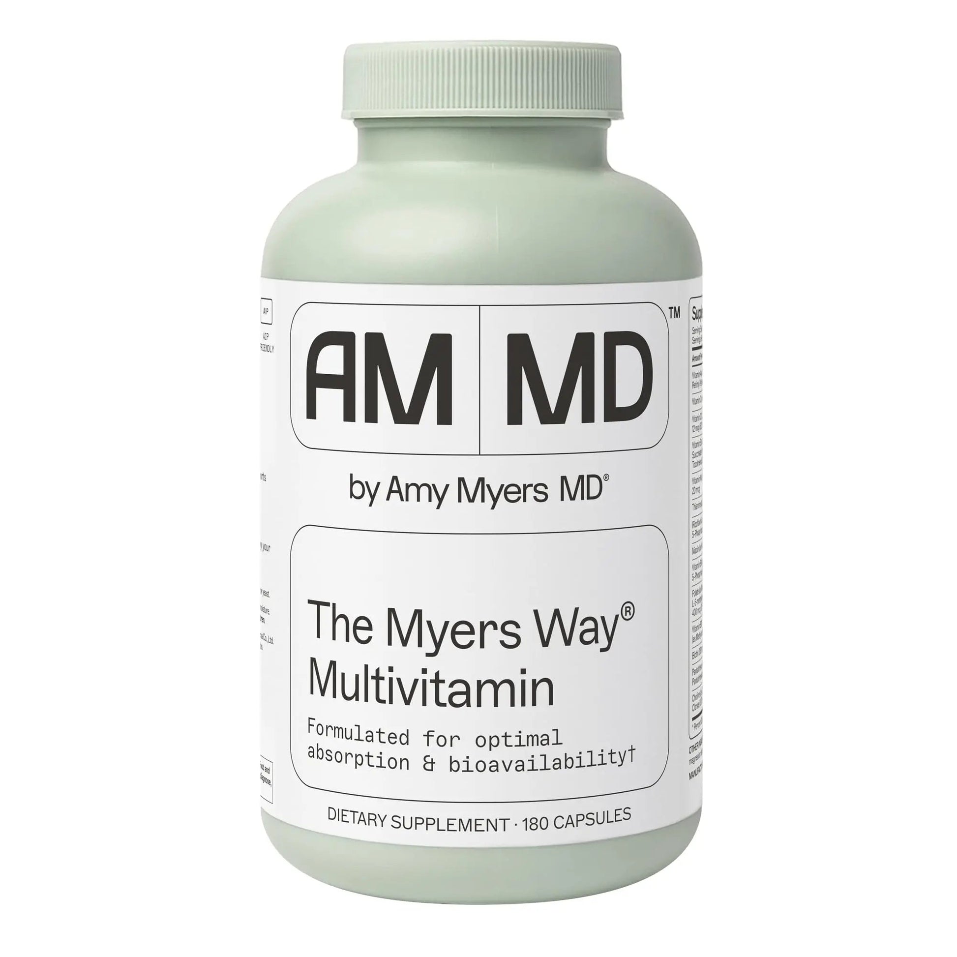 Amy Myers MD The Myers Way Multivitamin - Supports Healthy Immune, Thyroid & Adrenal Function Amy Myers MD Au supplements