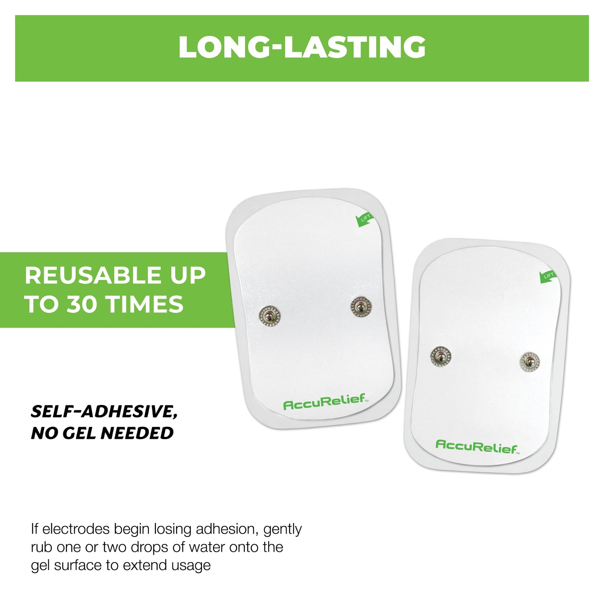 AccuRelief Wireless TENS Unit with Remote Control, TENS Pain Relief Device and Muscle Stimulator, for Back Pain, Neck Pain, Arm and Leg Pain AccuRelief Au supplements
