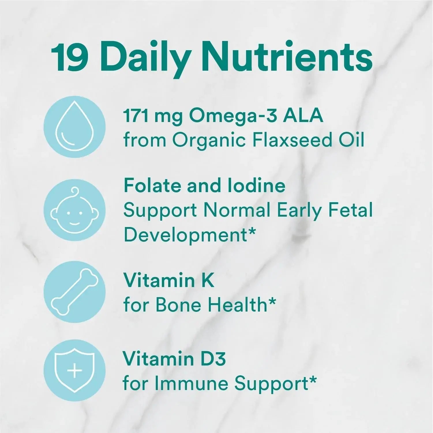 SmartyPants Organic Prenatal Vitamins for Women, Multivitamin Gummies: Biotin, Methylfolate, Omega 3 (ALA), Vitamin D3, C, Vitamin B12, B6, A, K2 & Zinc SmartyPants Au supplements