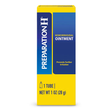 PREPARATION H Hemorrhoid Symptom Treatment Ointment, Itching, Burning & Discomfort Relief, Tube (2.0 Ounce) Preparation H Au supplements