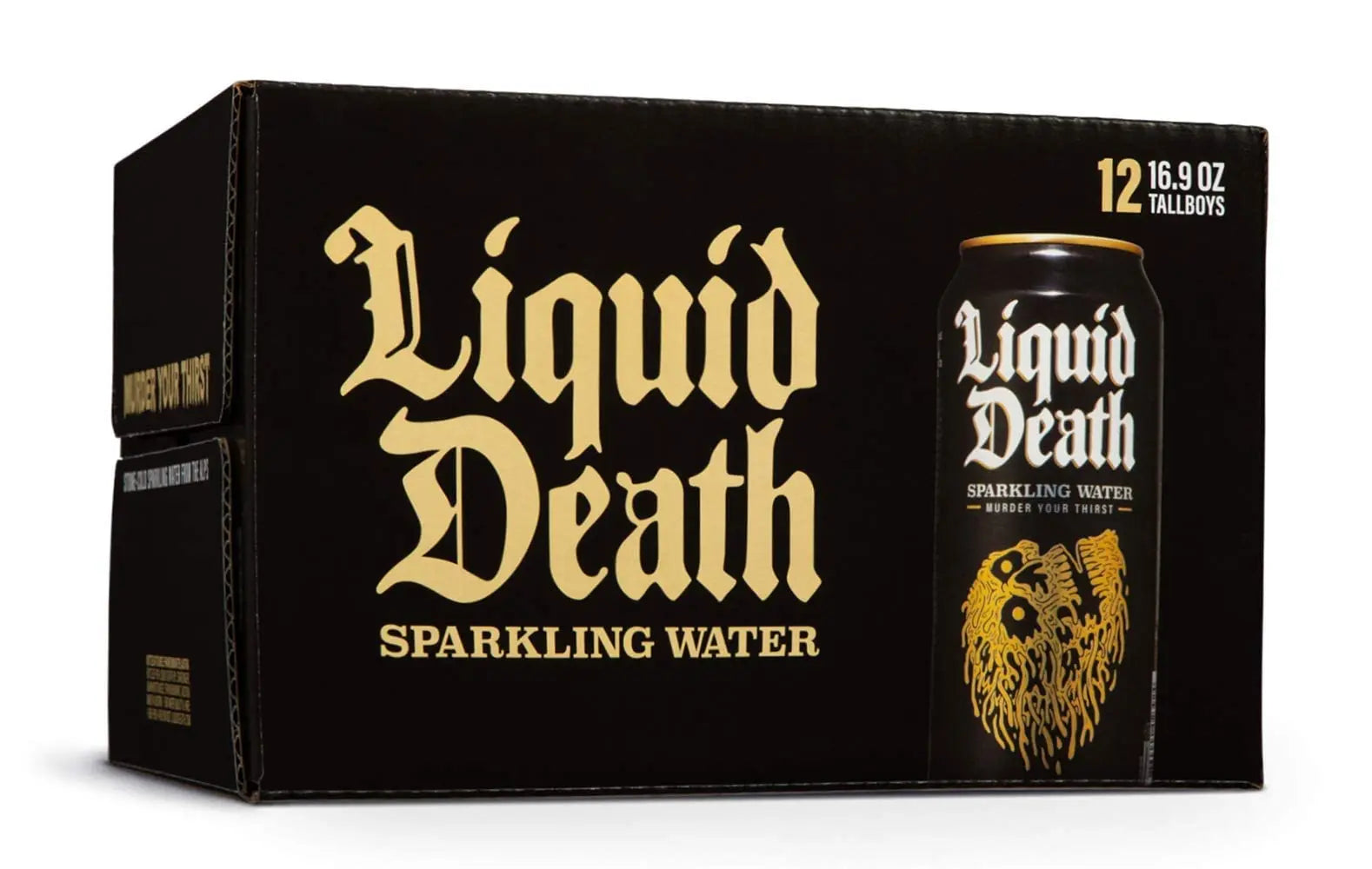 Liquid Death Sparkling Mountain Water, 16.9 oz Tallboys (12-Pack) Liquid Death Au supplements