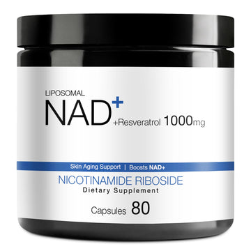 DUCRKACS NAD Supplement - NAD Nicotinamide Riboside Resveratrol 1000mg for Men Women, Liposomal NAD Plus for Energy Anti-Aging, NR Supplement for Energy, Focus, Boost NAD+ DUCRKACS Au supplements