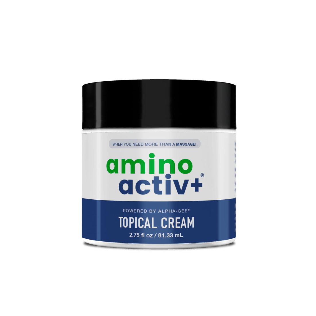 Amino Activ Topical Cream, Featuring Alpha-GEE, 2.75fl oz Amino Activ Au supplements