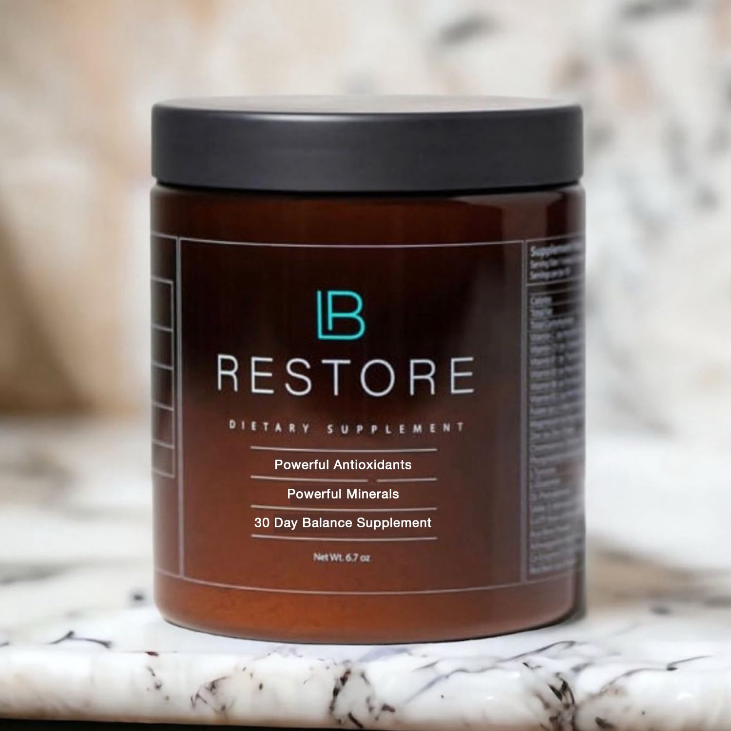 BioRebalance Restore Advanced Multi-Nutrient System Pure Powder Formula - 30 Day Balance Supplement - Contains Powerful Antioxidants, Minerals, Essential Amino & Fatty Acids BioRebalance Au supplements