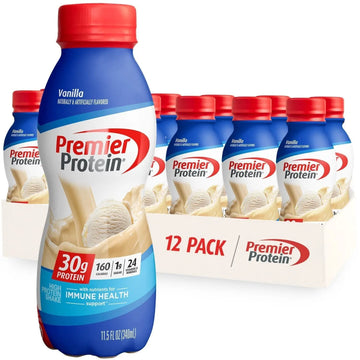 Premier Protein Shake, Vanilla, 30g Protein, 1g Sugar, 24 Vitamins & Minerals Premier Protein Store Au supplements