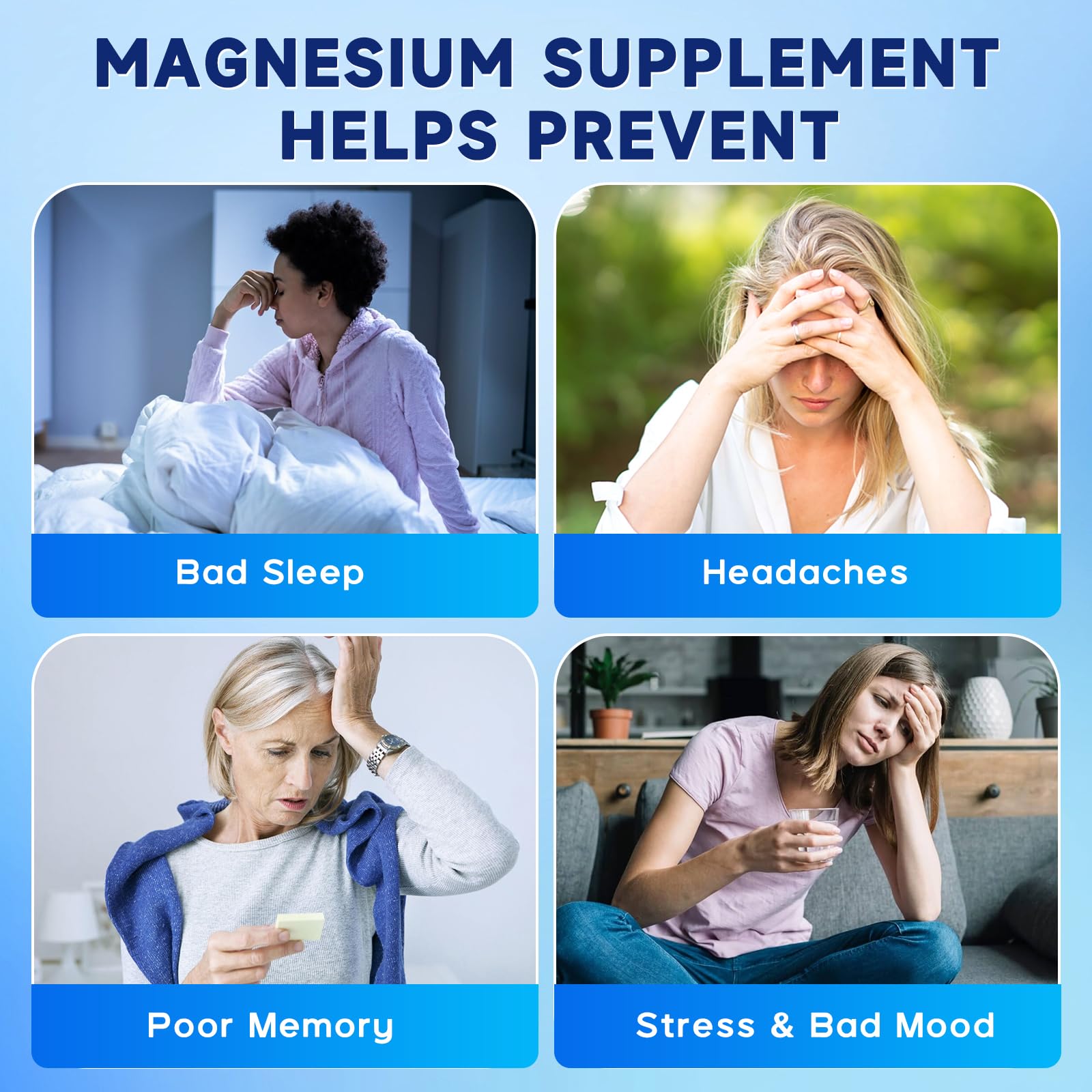 Nedtol Magnesium Glycinate Gummies 600mg, Sugar Free Magnesium Potassium Supplement for Adults with Magnesium L-Threonate, Vitamin D, B6,and CoQ10 for Sleep, Body Support and Relaxation,120 Count Nedtol Au supplements