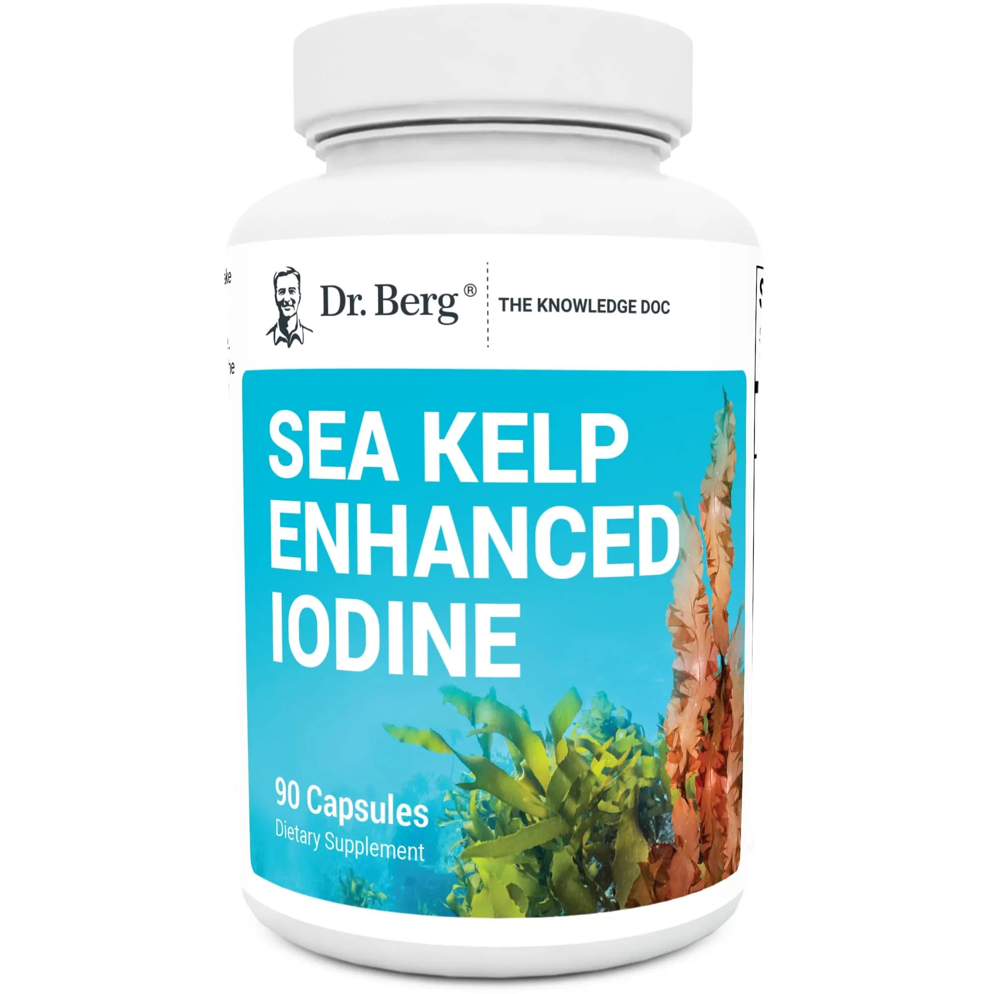 Dr. Berg's Sea Kelp Enhanced - Pure Healthy Thyroid Support Natural Antioxidants Dr. Berg Nutritionals Au supplements